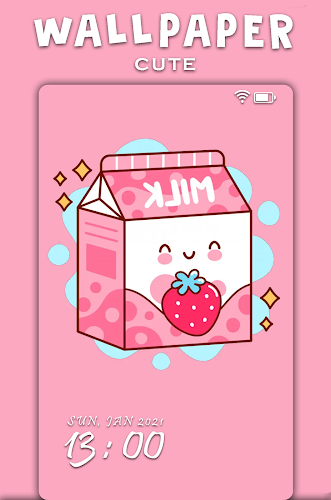 Cute Milk Kawaii Wallpaper - Latest version for Android - Download APK
