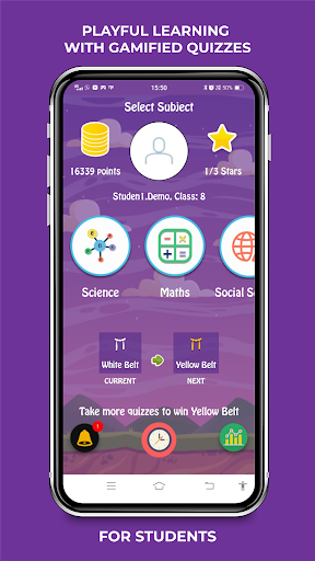 Fliplearn: Learning & Homework Screen 3