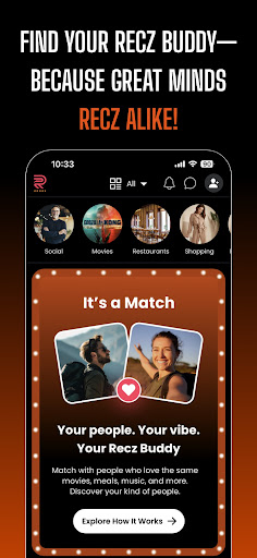 Recz-Social Recommendation App Screenshot 3 - AppWisp.com
