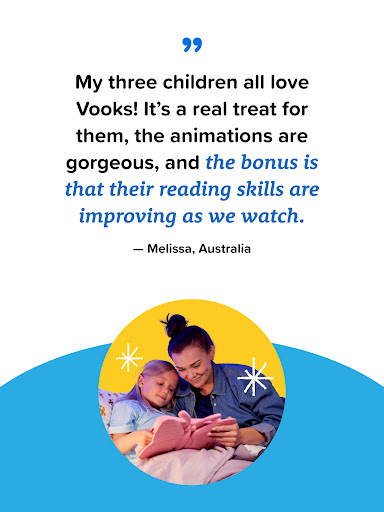 Screenshot of Vooks: Read-alouds for kids