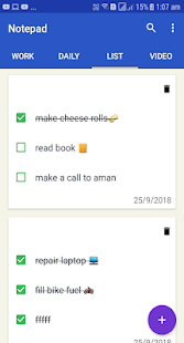Good Notepad: Notepad, To do, Lists, Voice Memo 3.3.5 Screenshots 5
