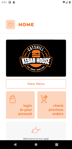 Android application Catshill Kebab House screenshort