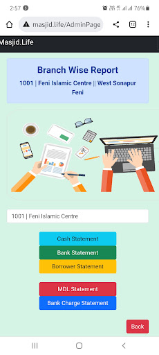 Android application Masjid.Life screenshort