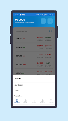 Accord Trader (Demo) Screen 3