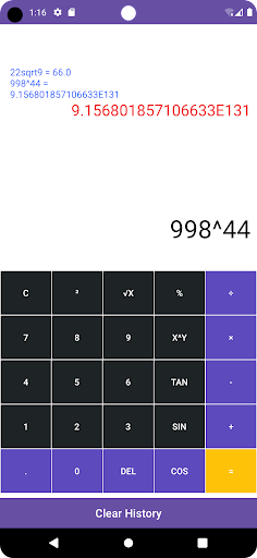 Calculator Screen 2
