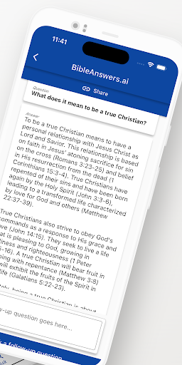 Bible Answers AI - Bible GPT Screen 2