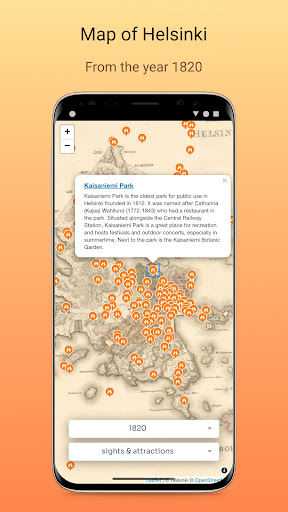 Maps of Helsinki Screen 3