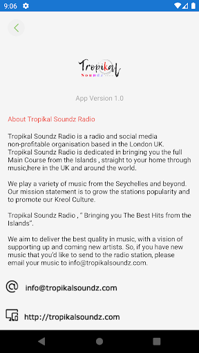 Tropikal Soundz Screen 3