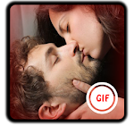 Cover Image of Tải xuống Animated Live Kiss Gif Collect  APK