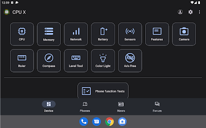 CPU X - Device & System info