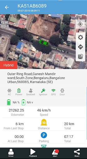 SaiInfo Tracking Screen 3