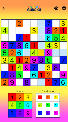 Screenshot of Color Sudoku Pro