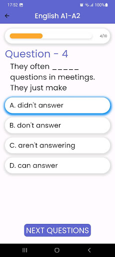 Grammar Guru Screen 3