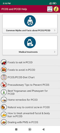 PCOS & PCOD Diet & Remedies Screen 2