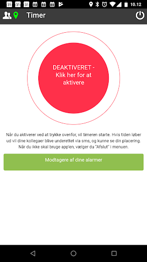 Hedensted Spildevand Alarm Screen 3