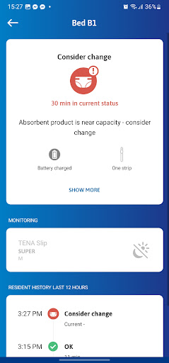 TENA SmartCare Professional Screen 3