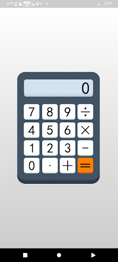 Android application Calculator screenshort