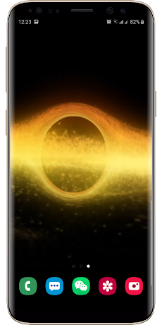 スーパーブラックホールライブ壁紙 Androidアプリ Applion