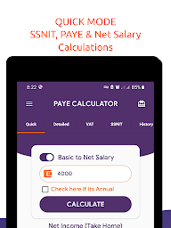 Ghana PAYE - VAT SSNIT Payroll
