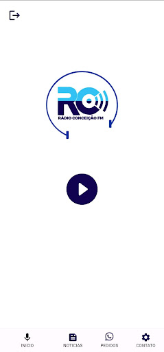 Android application Rádio Conceição screenshort