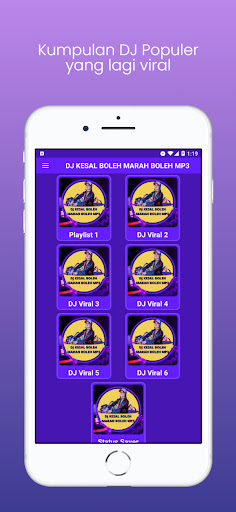 Android application DJ Kesal Boleh Marah Boleh Mp3 screenshort