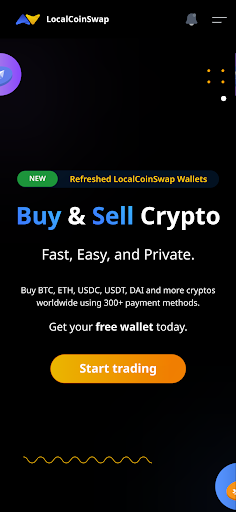 Android application LocalCoinSwap screenshort