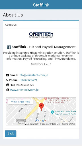 StaffLink Screen 2