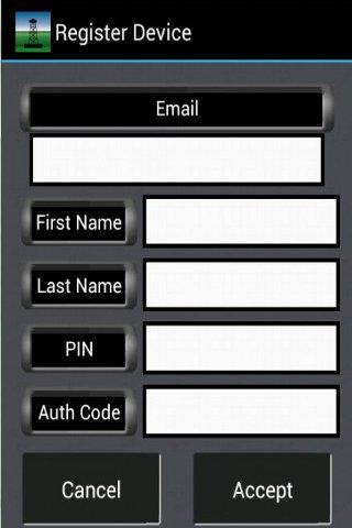 Android application Run Ticket RtChex screenshort