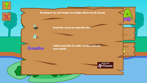 Android application Blooga the Frog screenshort