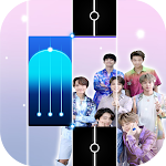 Cover Image of Unduh Permission to Dance - BTS KPOP Piano Game 1.0 APK