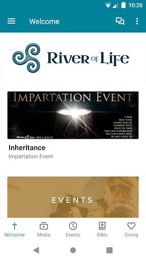 Android application River of Life Church screenshort