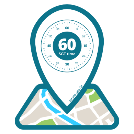Simple GPS - SGT Time logo