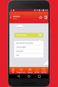 Screenshot 3 Alfa Telecom Roaming android