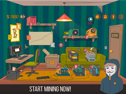 Idle Miner Simulator – Tap Tap Bitcoin Tycoon Mod Apk 0.8.10 (A Lot of Gold Coins) 8