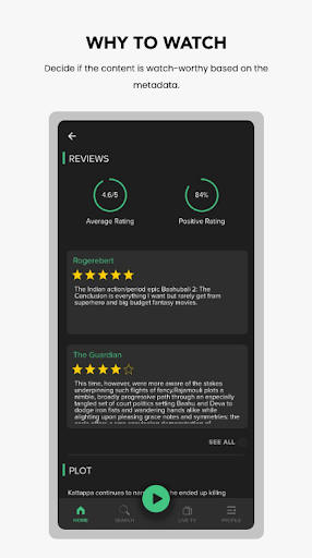 nfinity TV Screen 2