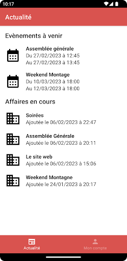App preview