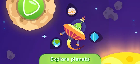 Kids games: sky,space,moon