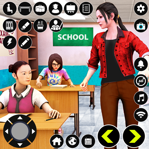High School Life: School Games logo