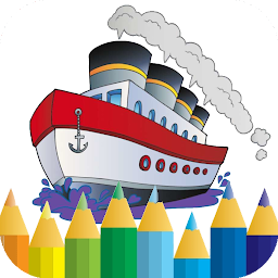 ferry coloring game