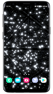 Matrix Particles 3D Wallpaper Screenshot