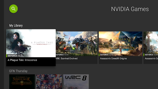 NVIDIA Games Screenshot