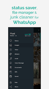 Pixel - Status Saver & Junk Cleaner for WhatsApp