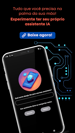 Android application Meu Assistente screenshort