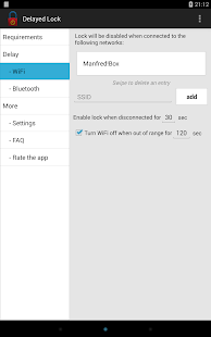 Delayed Lock Screenshot