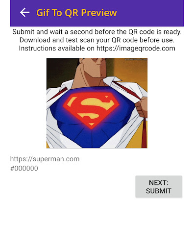 Gif To QR Code Generator Screenshot 4 - AppWisp.com