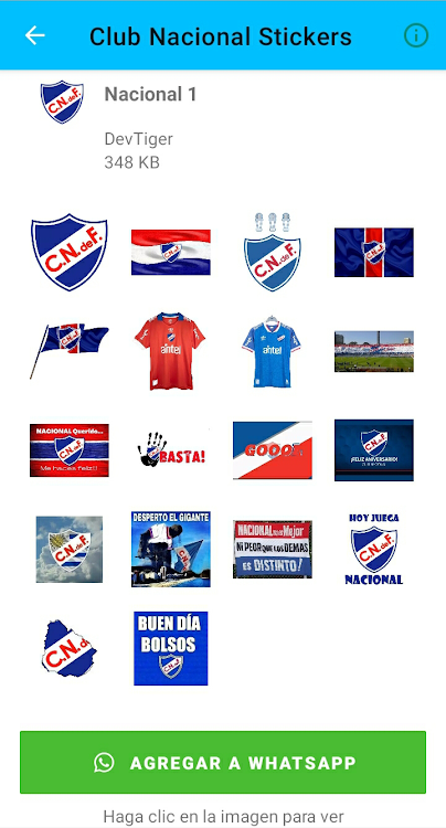 Club Nacional Stickers - 1.5 - (Android)