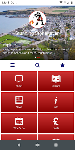 Android application Stunning Stonehaven screenshort