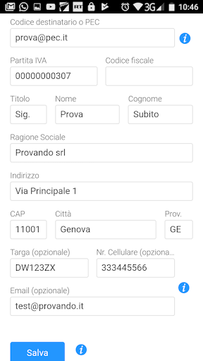 FattApp Screen 2