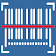 Barcode reader&QR code scanner icon