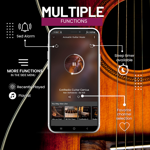 Screenshot of Acoustic Guitar Music
